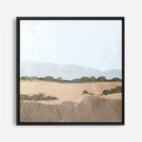 Outside Heat (Square) Canvas Print