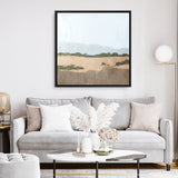 Outside Heat (Square) Canvas Print