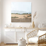 Outside Heat (Square) Canvas Print