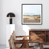 Outside Heat (Square) Art Print