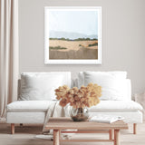 Outside Heat (Square) Art Print