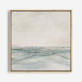 Still Sea (Square) Canvas Print