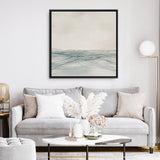 Still Sea (Square) Canvas Print