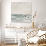 Still Sea (Square) Canvas Print