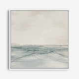 Still Sea (Square) Canvas Print