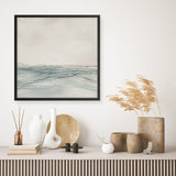 Still Sea (Square) Art Print