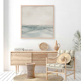 Still Sea (Square) Art Print