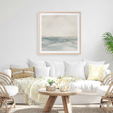 Still Sea (Square) Art Print