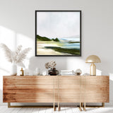 Padstow (Square) Art Print