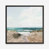 Beach Path (Square) Art Print