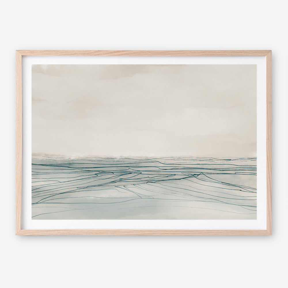 Still Sea Art Print