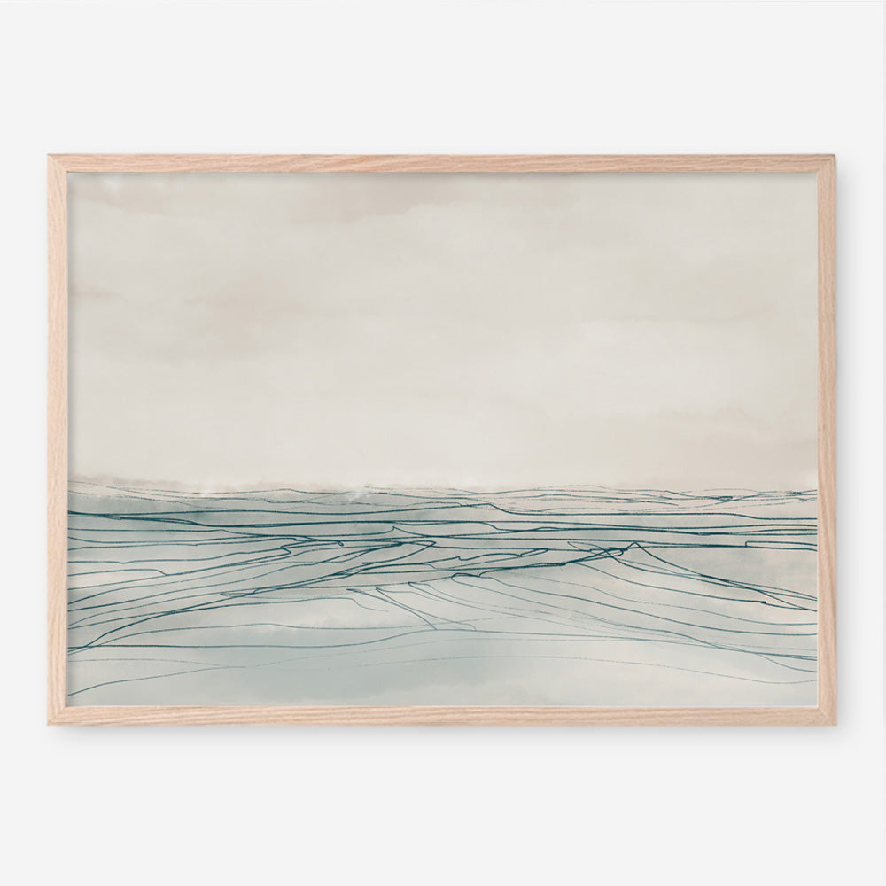 Still Sea Art Print