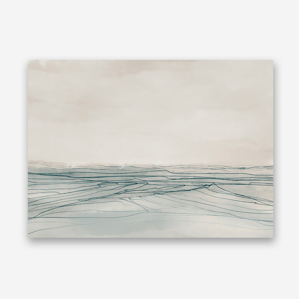 Still Sea Canvas Print