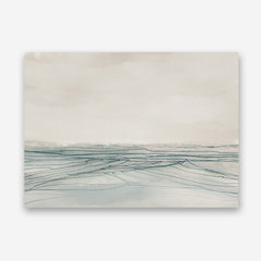 Still Sea Canvas Wall Art Print