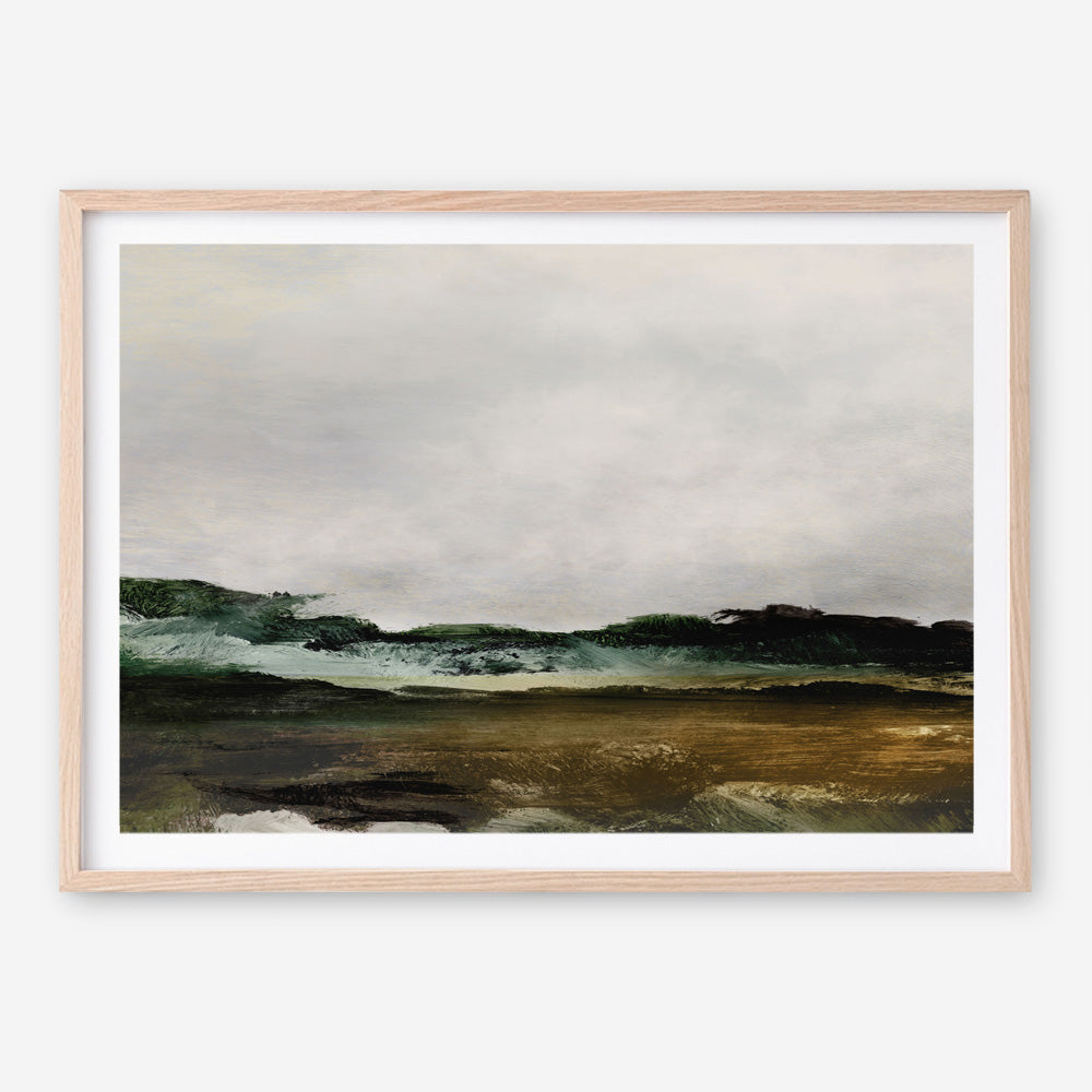 Moorland View Art Print