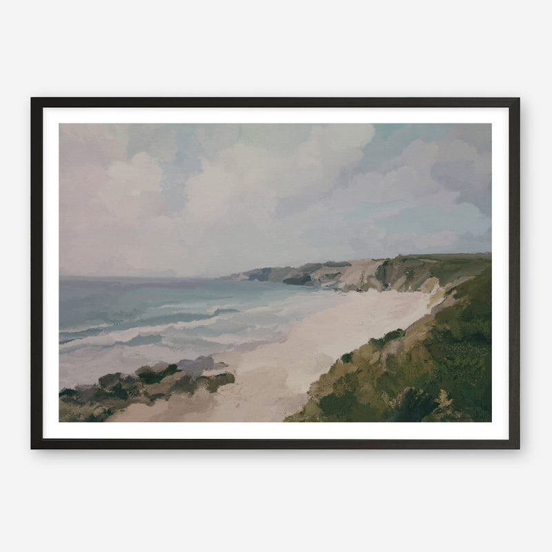 Cornwall Coast Art Print