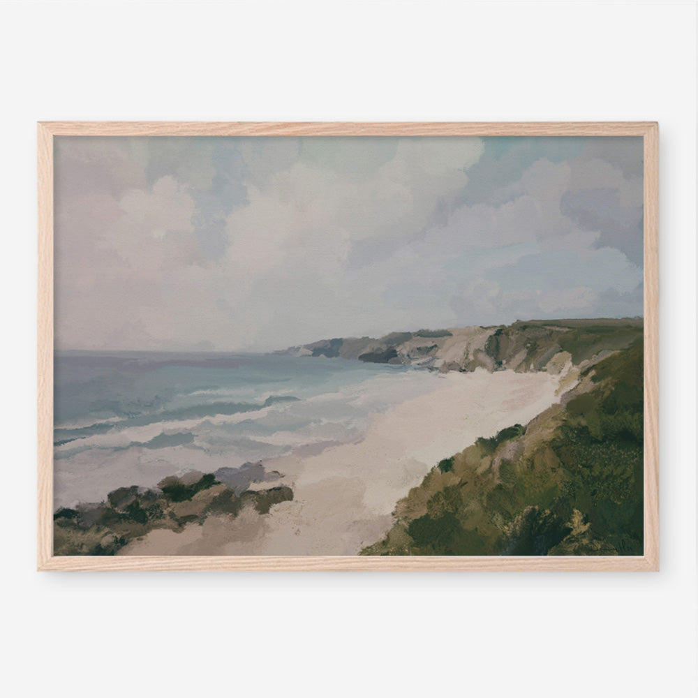 Cornwall Coast Art Print