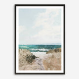 Beach Path Art Print