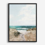 Beach Path Canvas Print