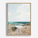 Beach Path Canvas Print