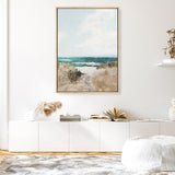 Beach Path Canvas Print