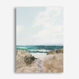 Beach Path Canvas Print