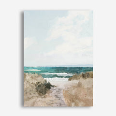 Beach Path Canvas Print