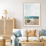 Beach Path Art Print