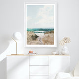 Beach Path Art Print