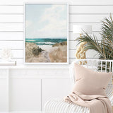 Beach Path Art Print