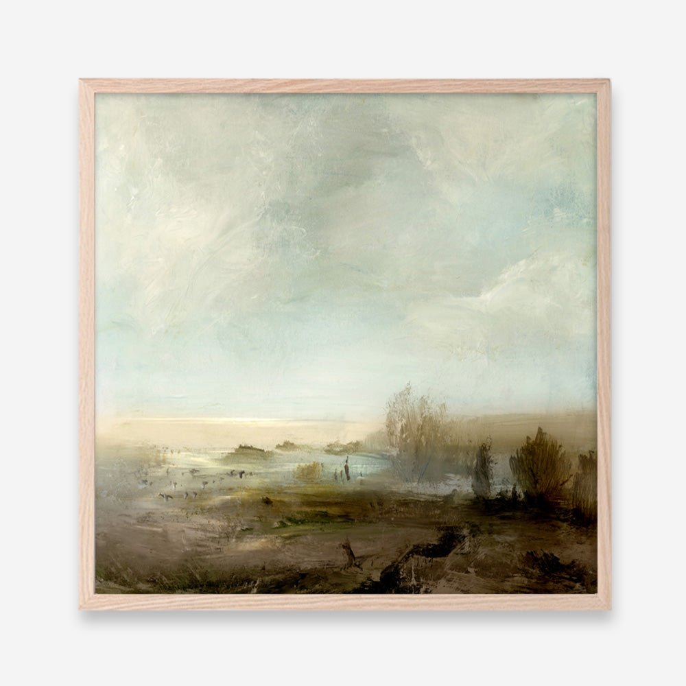 West Coast Beach (Square) Art Print