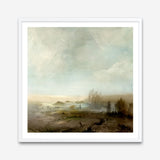 West Coast Beach (Square) Art Print