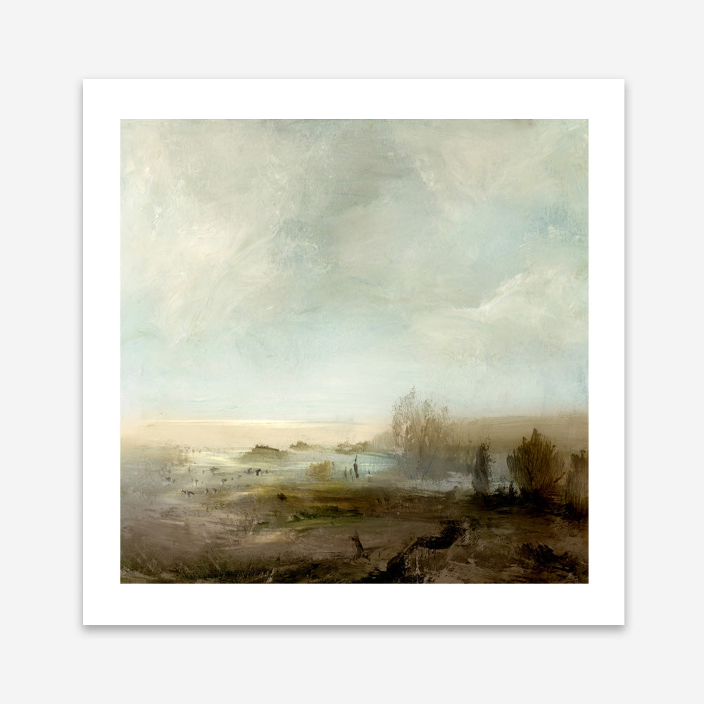 West Coast Beach (Square) Art Print