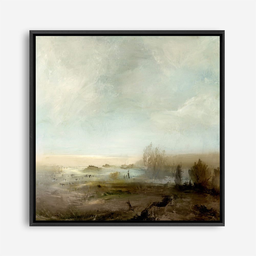 West Coast Beach (Square) Canvas Print