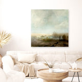 West Coast Beach (Square) Canvas Print