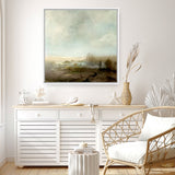 West Coast Beach (Square) Canvas Print