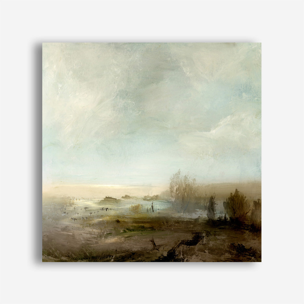 West Coast Beach (Square) Canvas Print
