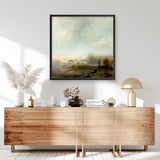 West Coast Beach (Square) Art Print