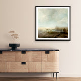 West Coast Beach (Square) Art Print