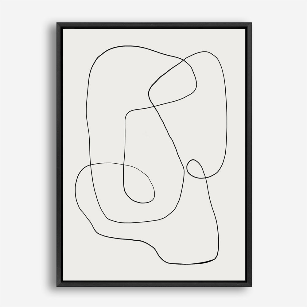 Line Abstract Canvas Print