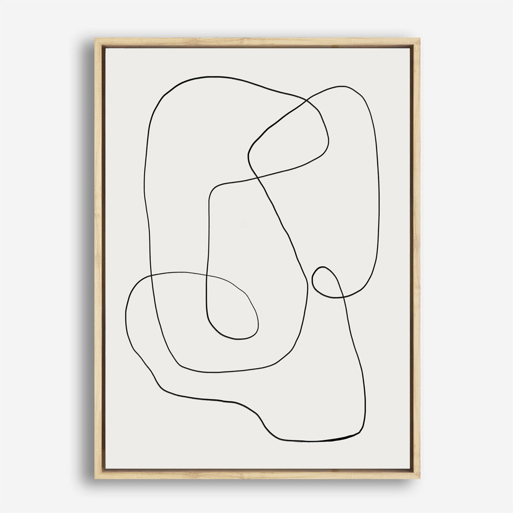 Line Abstract Canvas Print