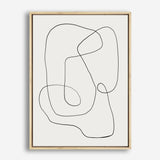 Line Abstract Canvas Print