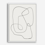 Line Abstract Canvas Print