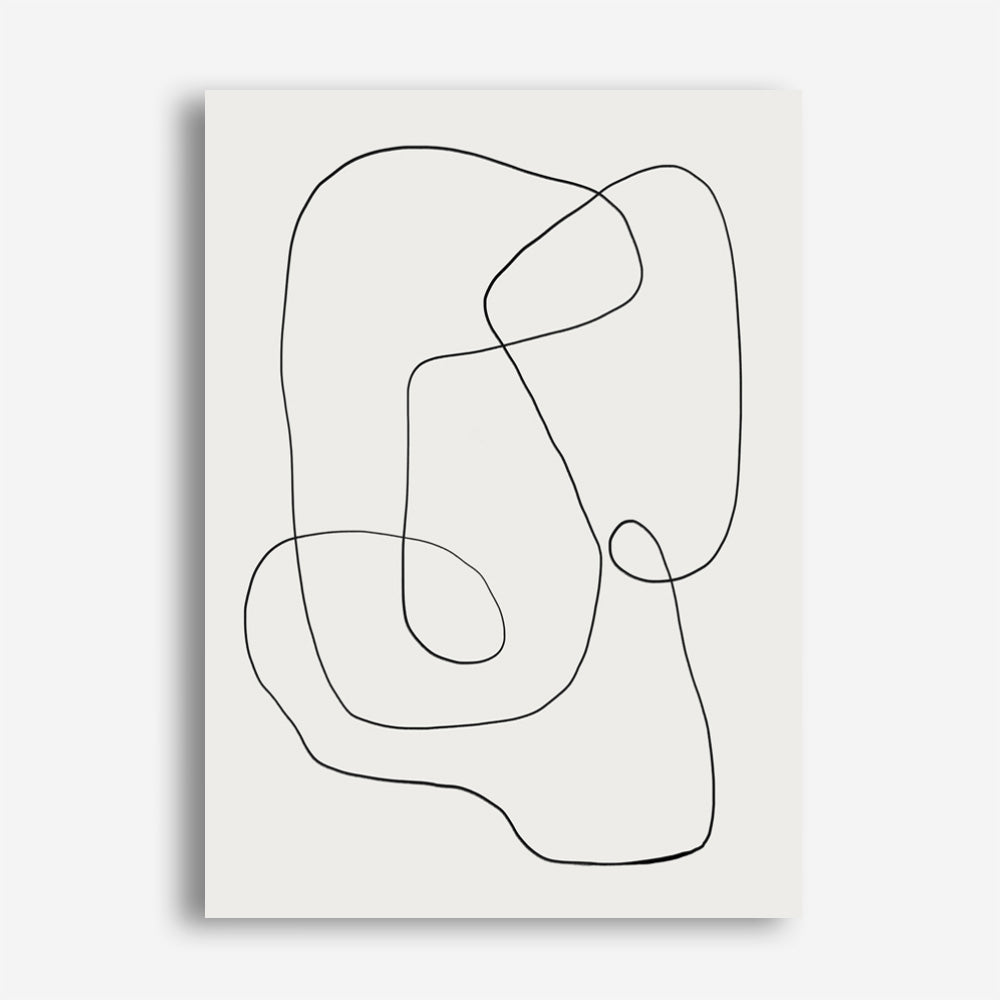 Line Abstract Canvas Print