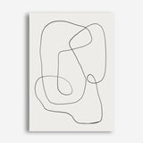 Line Abstract Canvas Print