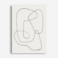 Line Abstract Canvas Print