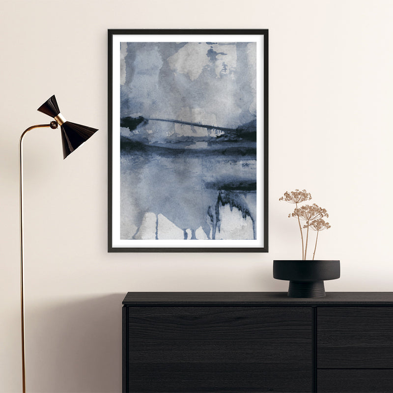 Blu II Art Print
