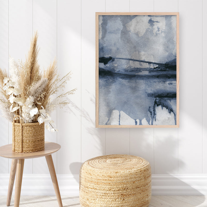 Blu II Art Print