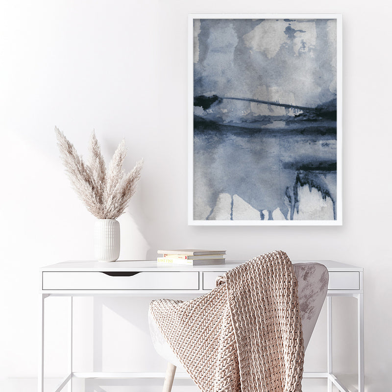 Blu II Art Print