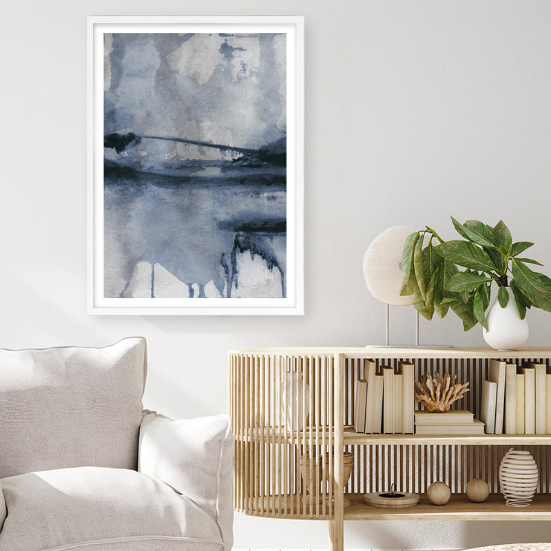 Blu II Art Print